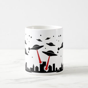 UFO-Invasion Kaffeetasse