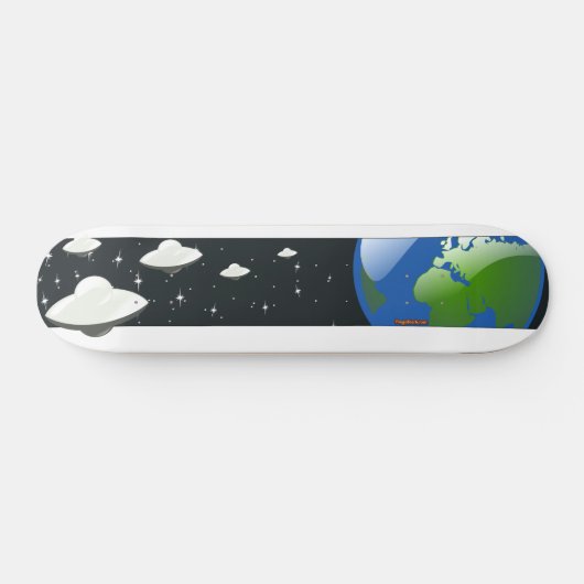 UFO-Invasion Skateboard (Horizontal)