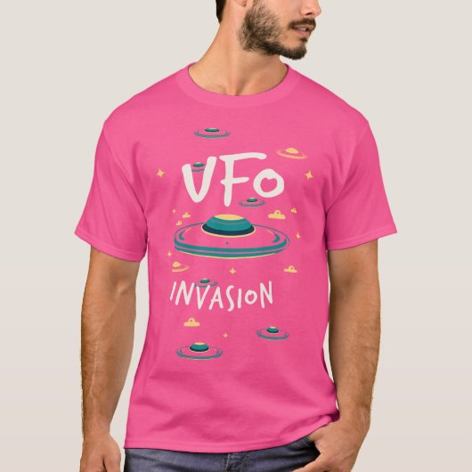 Ufo Invasion T-Shirt (Vorderseite)