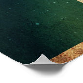 UFO Invasion - Vintages Filmposter Poster (Ecke)