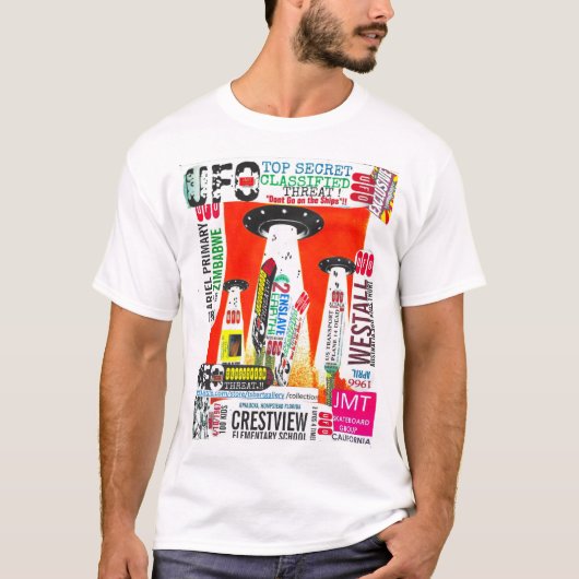 UFO JMT Herren Basic T-Shirt (Vorderseite)