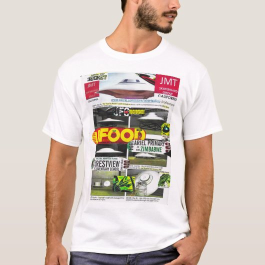 UFO JMT MERCH Herren Basic T-Shirt (Vorderseite)