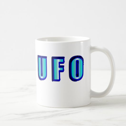 UFO KAFFEETASSE (Rechts)