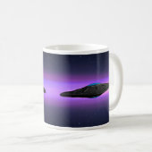 UFO-Kaffeetasse Kaffeetasse (VorderseiteRechts)