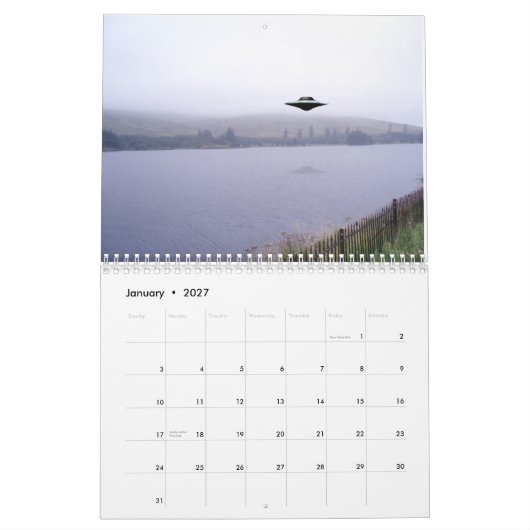 UFO-Kalender 2014 Kalender (Jan 2027)