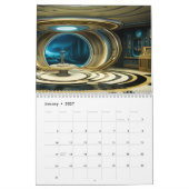 UFO-Kalender von ej gold Kalender (Jan 2027)