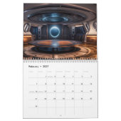 UFO-Kalender von ej gold Kalender (Feb 2027)