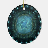 UFO KERAMIKORNAMENT (Links)