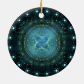 UFO KERAMIKORNAMENT (Hinten)