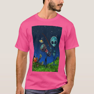 Ufo Kid - Ufo on a string T-Shirt