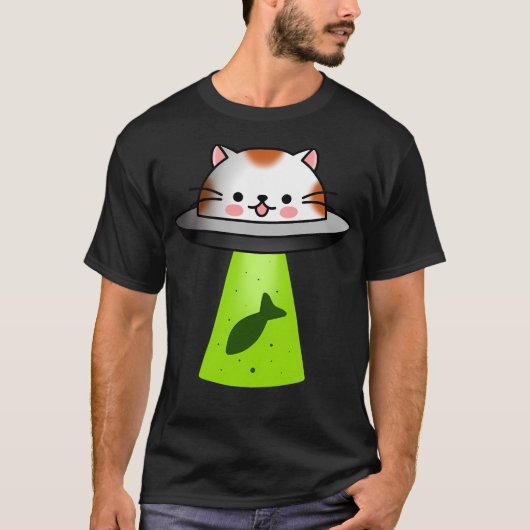 Ufo Kitty T-Shirt (Vorderseite)