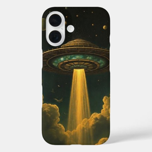 UFO-Kontakt Case-Mate iPhone Hülle (Rückseite)