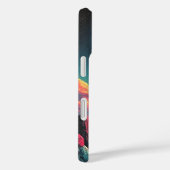 UFO-Kontakt im Retro-Stil Case-Mate iPhone Hülle (Rückseite / Rechts)
