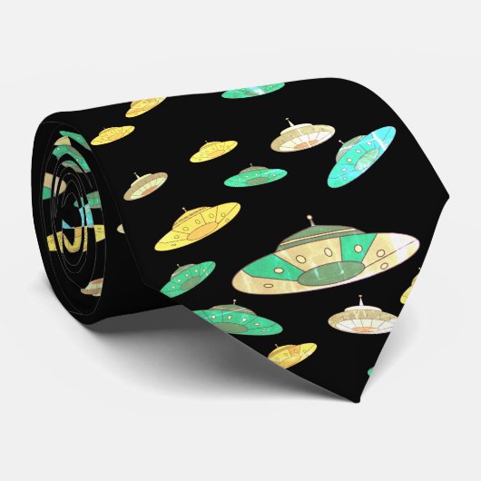 UFO KRAWATTE (Gerollt)