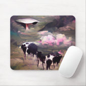 UFO-Kuhentführung Mousepad (Mit Mouse)