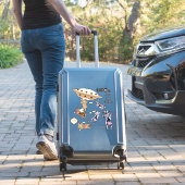 UFO-Kuhentführung Spaß Aufkleber (Koffer Insitu)