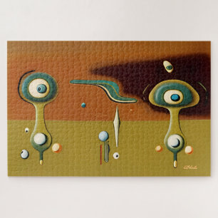 UFO-Landeplatz Puzzle