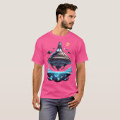 Ufo Landing T-Shirt (Vorne ganz)