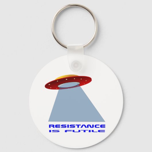 UFO-Landung Schlüsselanhänger (Vorderseite)