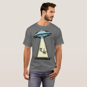 Ufo, Lastenfahrrad, Lastenrad, Cargobike, Aliens T-Shirt (Vorne ganz)