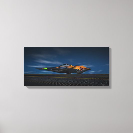 UFO LEINWANDDRUCK (Vorderseite)