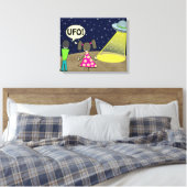 UFO LEINWANDDRUCK (Insitu (Schlafzimmer))