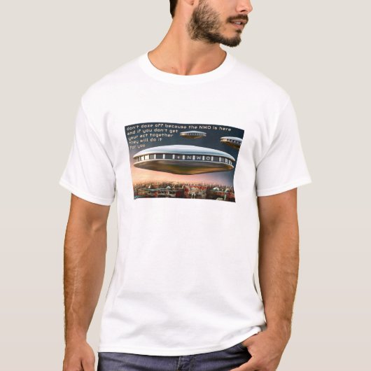 UFO (light) T - Shirt (Vorderseite)
