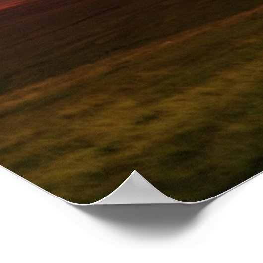 UFO Lights Poster (Ecke)