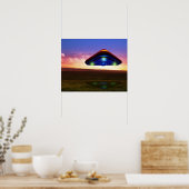UFO Lights Poster (Küche)