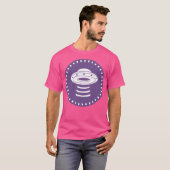 Ufo Lila T-Shirt (Vorne ganz)