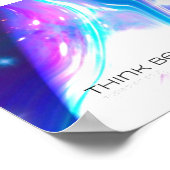 UFO Magenta Dimension 36" x 12" Horizontales Poste Poster (Ecke)