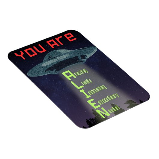 UFO Magnet (Rechte Seite)