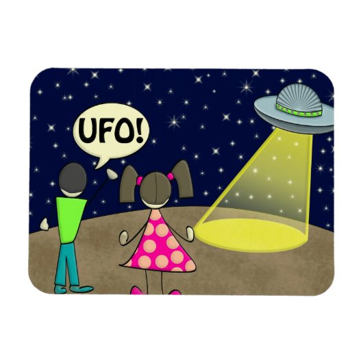 UFO MAGNET (Horizontal)