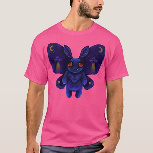 Ufo Mothman T-Shirt (Vorderseite)