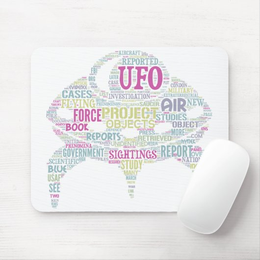 UFO-Mousepad Mousepad (Mit Mouse)
