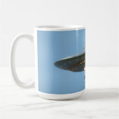 UFO mug Kaffeetasse (Links)