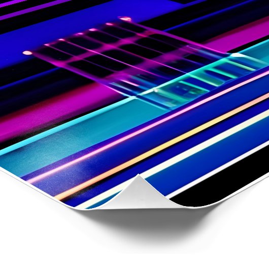 UFO Nostalgie Poster (Ecke)