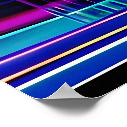 UFO Nostalgie Poster (Ecke)