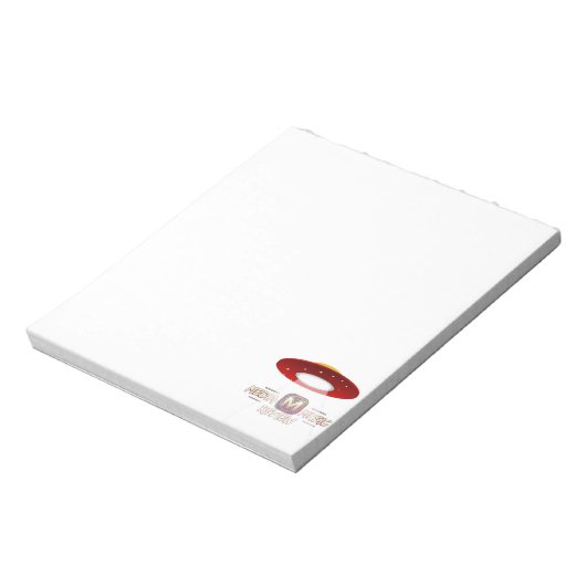 UFO Notepad Notizblock (Rotiert)