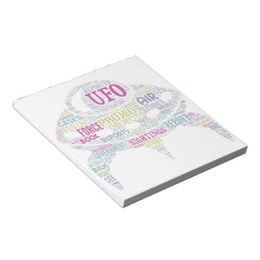 UFO Notepad Notizblock (angewinkelt)