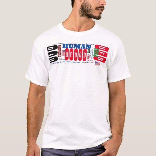UFO OD HUMAN Men's Basic T - Shirt (Vorderseite)