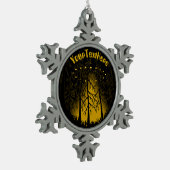 UFO Ornament Extraterreste Weihnachtsspaziergang (Links)