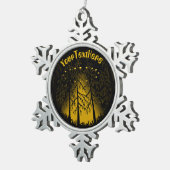 UFO Ornament Extraterreste Weihnachtsspaziergang (Rechts)