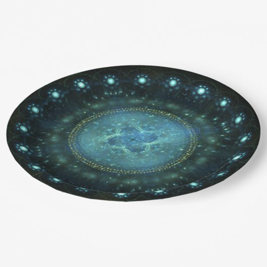 UFO PAPPTELLER (Schrägansicht)