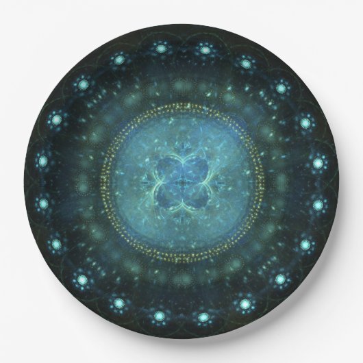 UFO PAPPTELLER (Vorderseite)