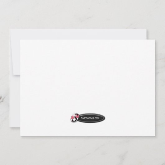 UFO-Party Einladungen (Rückseite)