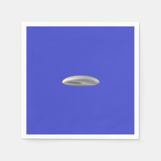 UFO-Partyartikel Serviette (Vorderseite)