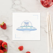 UFO PETS - Baby Shower - Serviette (Beispiel)