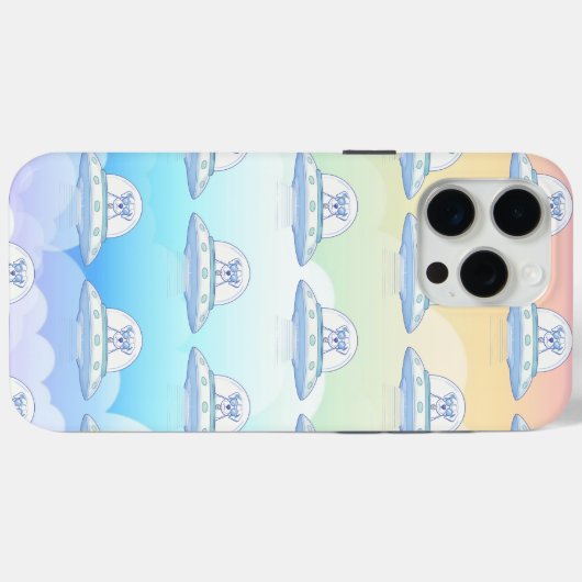 UFO PETS Case-Mate iPhone HÜLLE (Rückseite (Horizontal))
