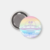 UFO PETS MAGNET (Vorderseite/Rückseite)